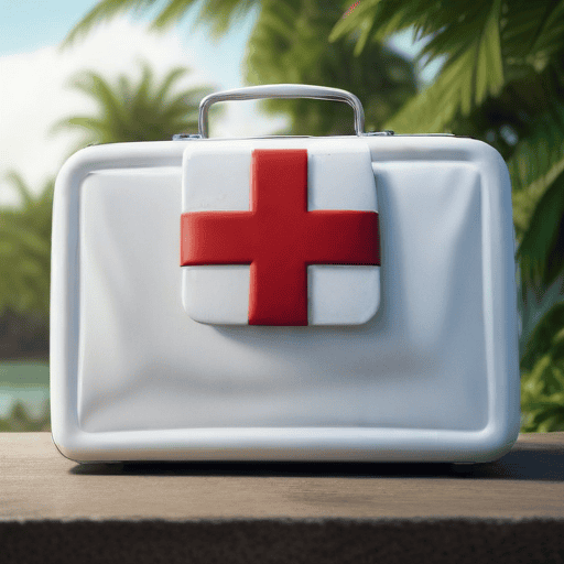 Illustration of Fiji Red Cross Society Urges Vigilance as Flood waters Recede.