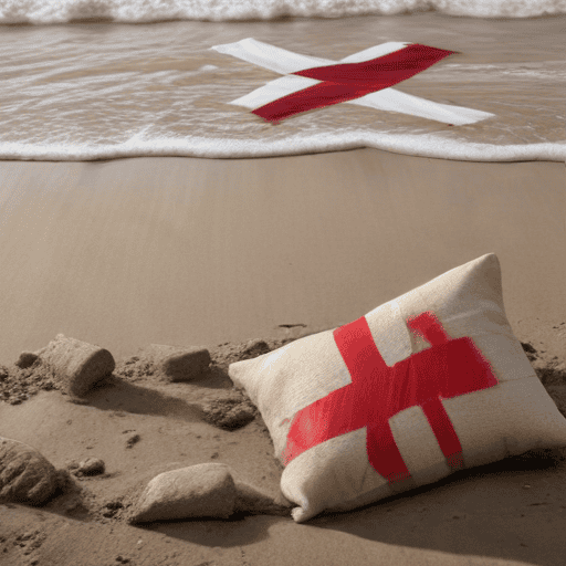 Illustration of Fiji Red Cross Society provides relief to families affected by flooding