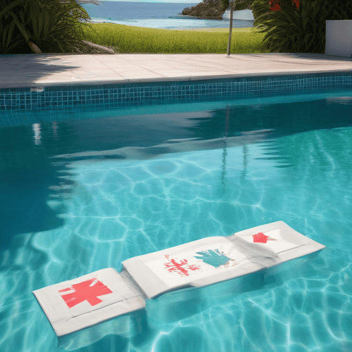 Illustration of Fiji Swimming Champ is Now a Doctor