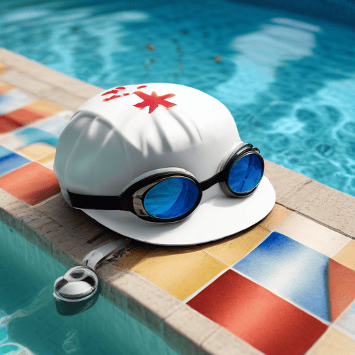 Illustration of Fiji Swimming Champ is Now a Doctor