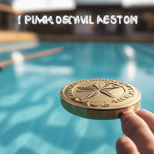 Illustration of Fiji Swimming Champ is Now a Doctor