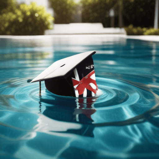 Illustration of Fiji Swimming Champ is Now a Doctor