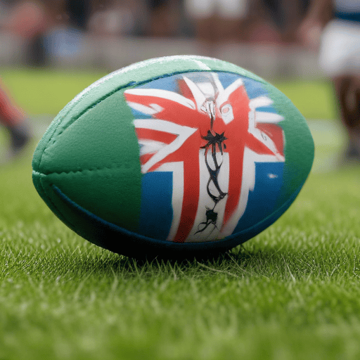 Illustration of Fiji advance to semi finals at Dubai 7s