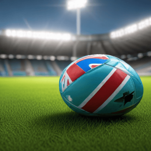 Illustration of Fiji advance to semi finals at Dubai 7s