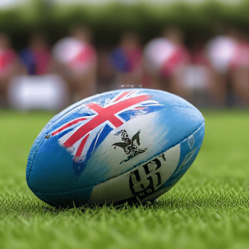 Illustration of Fiji advances to Dubai 7s semifinals
