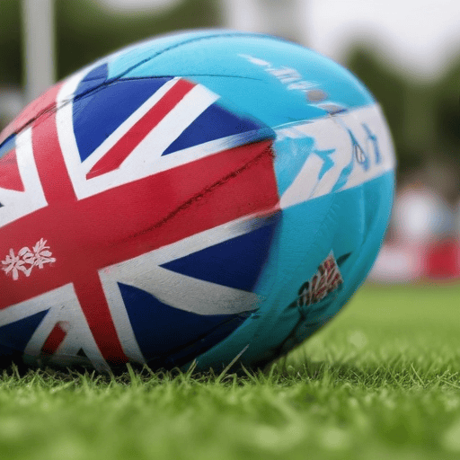 Illustration of Fiji advances to Dubai 7s semifinals