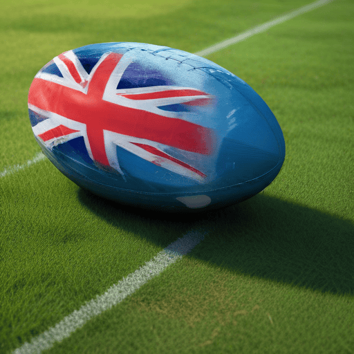 Illustration of Fiji books spot in Dubai 7s quarterfinals