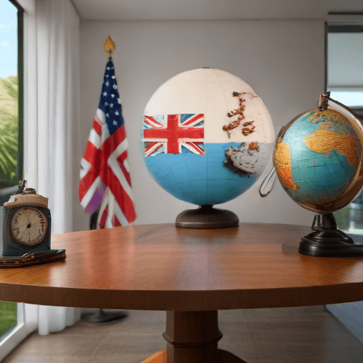 Illustration of Fiji expands trade interest to North America