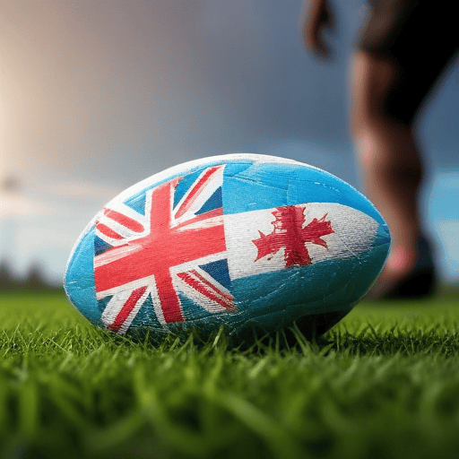 Illustration of Fiji eyes draw to qualify for semis