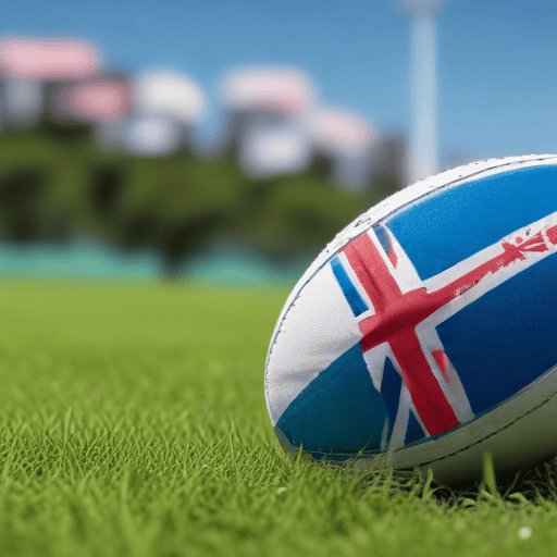 Illustration of Fiji falls short in Oceania 7s final