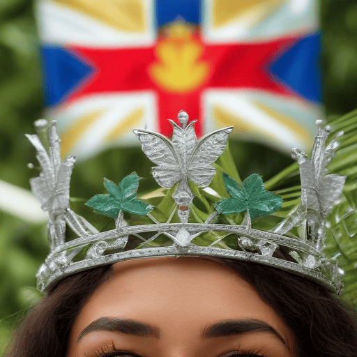 Illustration of Fiji in top 10 list at Miss Earth 2024