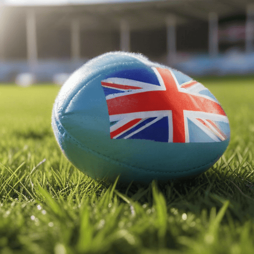 Illustration of Fiji marches into Dubai 7s final