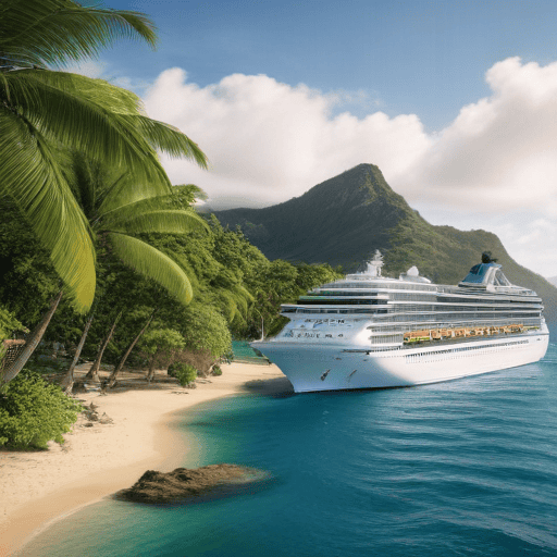 Illustration of Fiji’s appeal destination attract cruise ships