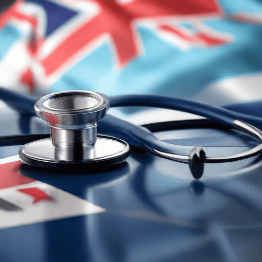 Illustration of Fiji’s healthcare crisis