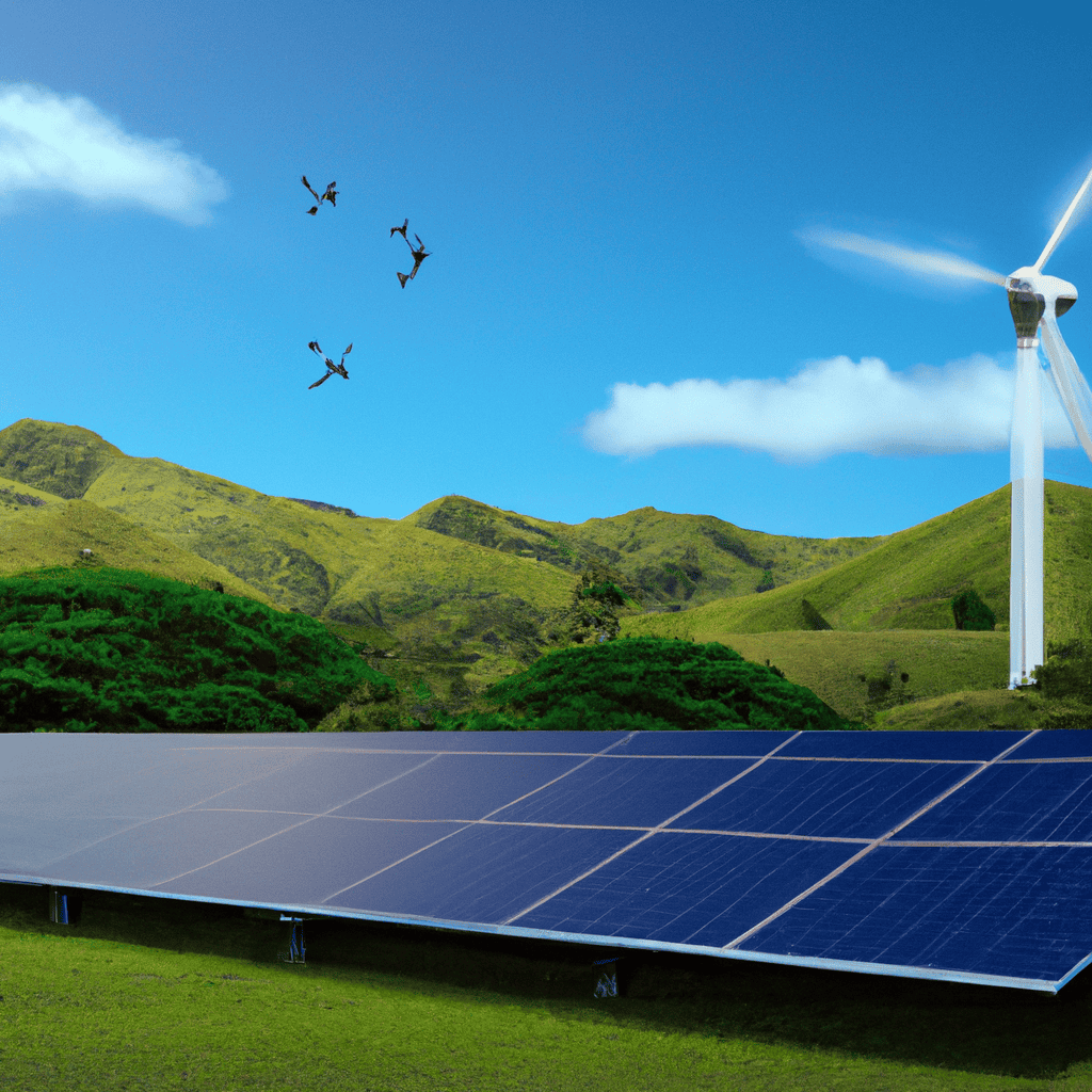 Illustration of Fiji seeks $4b for 100% renewable energy by 2036