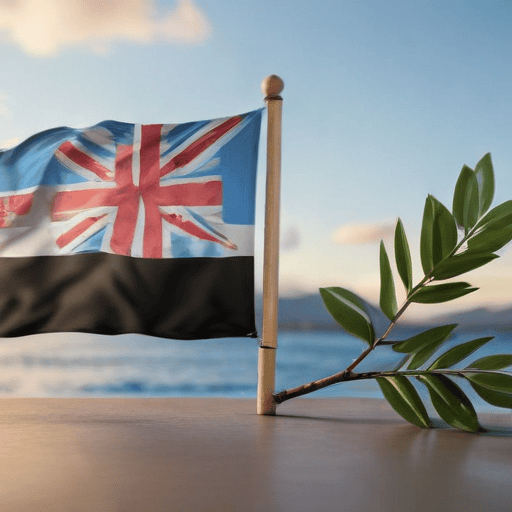 Illustration of Fiji supports Israel despite PM arrest warrant