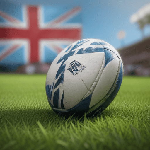 Illustration of Fiji survives Spain scare in Dubai 7s opener