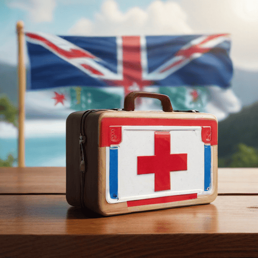 Illustration of Fiji troops for Vanuatu disaster response