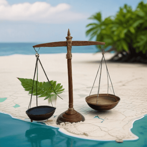 Illustration of Fiji wants justice for climate change