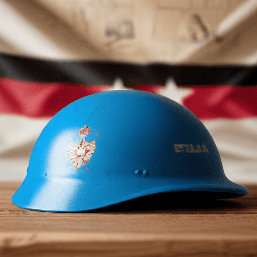 Illustration of Fijian troops safe, as insurgents takeover Syria