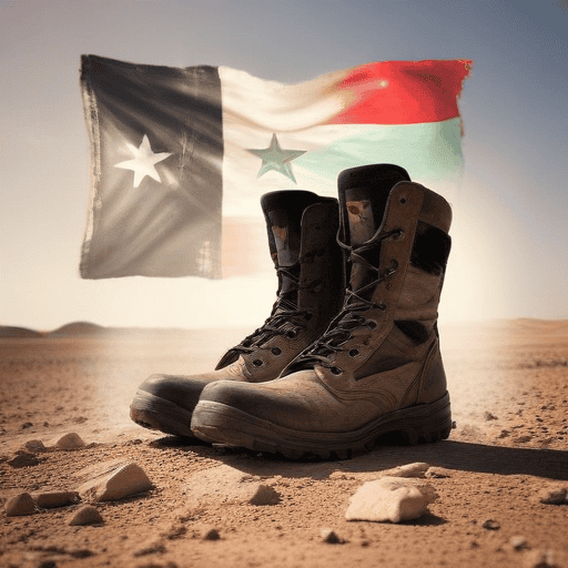 Illustration of Fijian troops safe, as insurgents takeover Syria