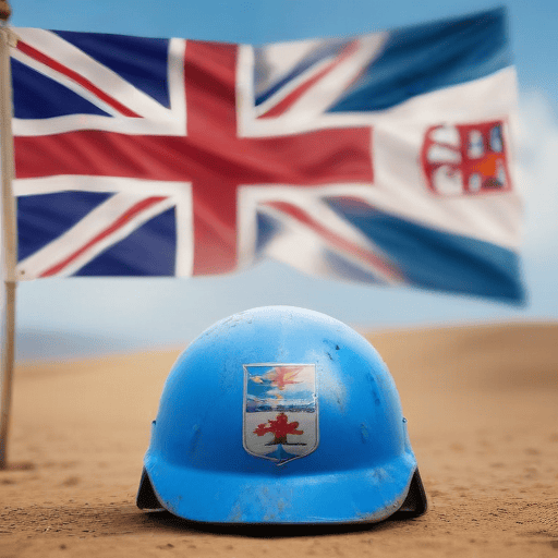 Illustration of Fijian troops safe, as insurgents takeover Syria