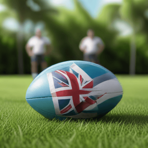 Illustration of Fijiana 7s notch first win in Cape Town