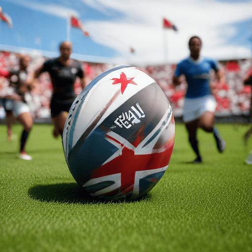 Illustration of Fijiana 7s notch first win in Cape Town