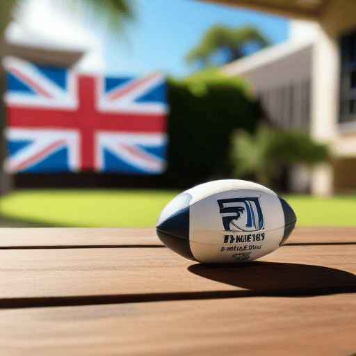 Illustration of Fijiana 7s players spread seasonal joy to elders