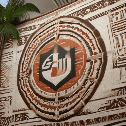 Illustration of Fijiana 7s players spread seasonal joy to elders