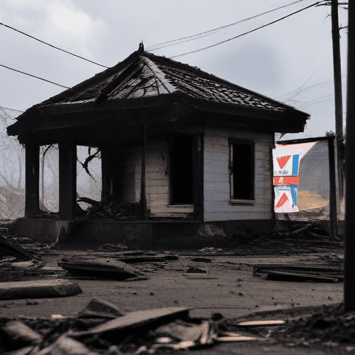 Illustration of Fire destroys house in Sigatoka