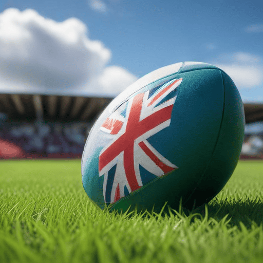 Illustration of First round wins for Fiji at Oceania 7s