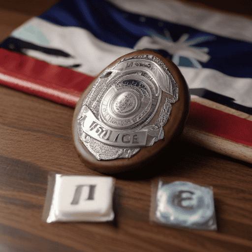 Illustration of Five in custody, following drug raid