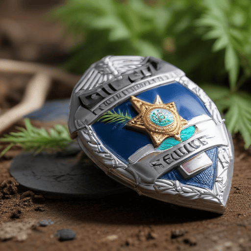 Illustration of Five in custody, following drug raid