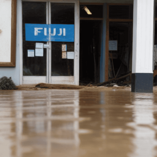 Illustration of Flood causes $1k damage to phone repair shop