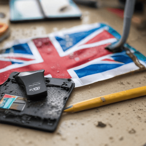 Illustration of Flood causes $1k damage to phone repair shop