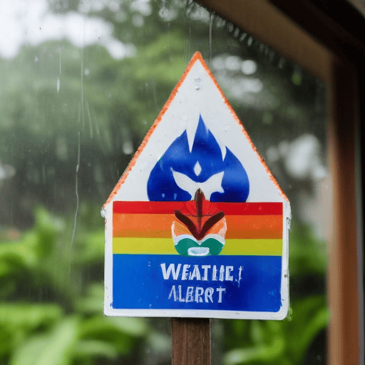 Illustration of Flood levels below danger mark at the moment