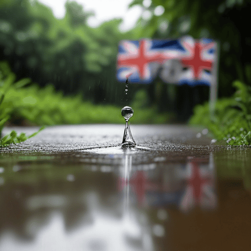 Illustration of Flood warning now in place