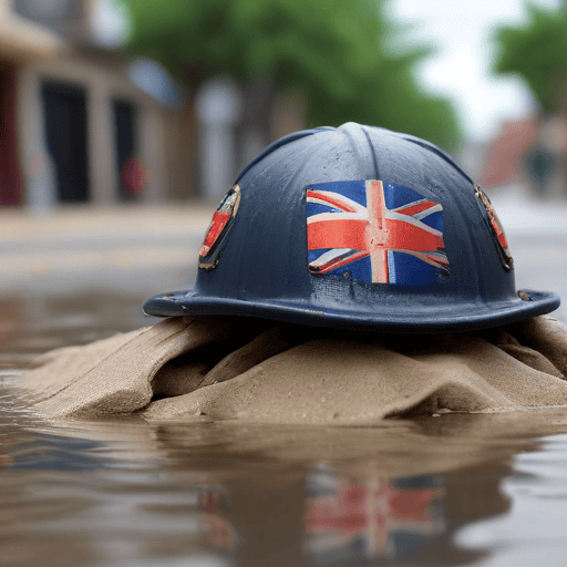 Illustration of Flooded towns get NFA help in cleanup