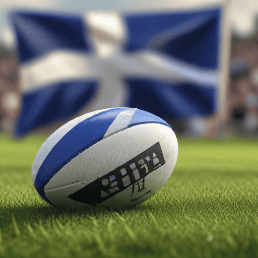 Illustration of Flying Fijians outclassed by Scotland