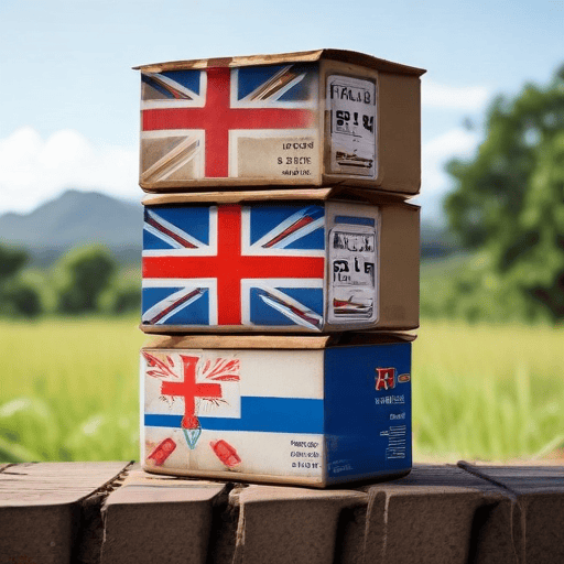 Illustration of Food rations distributed to 61 families in evacuation centres