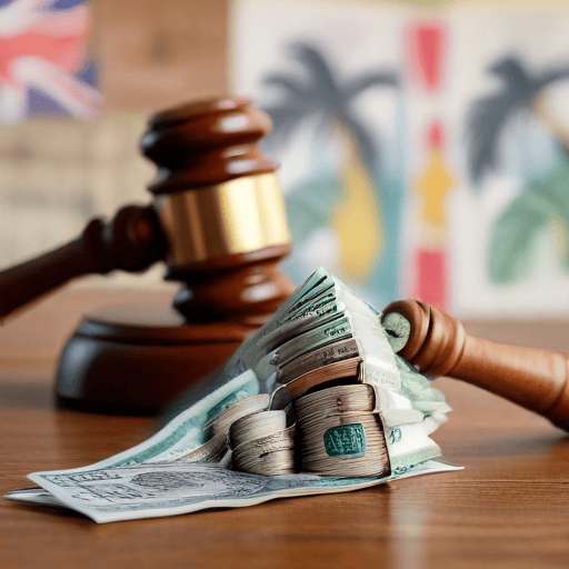 Illustration of Former RFMF accounts officer and wife fronts court