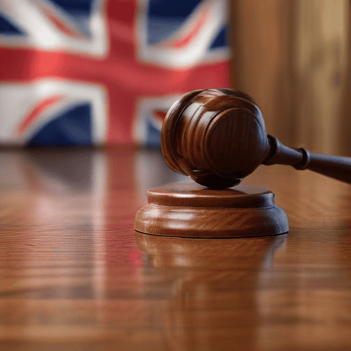 Illustration of Former RFMF accounts officer & wife front court