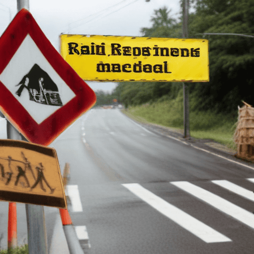 Illustration of Four lanes to ease traffic congestion