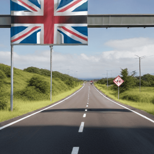 Illustration of Four lanes to ease traffic congestion