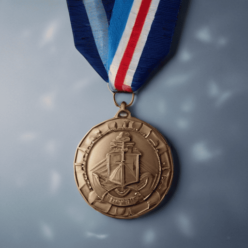 Illustration of French Order of Merit for RFMF Commander