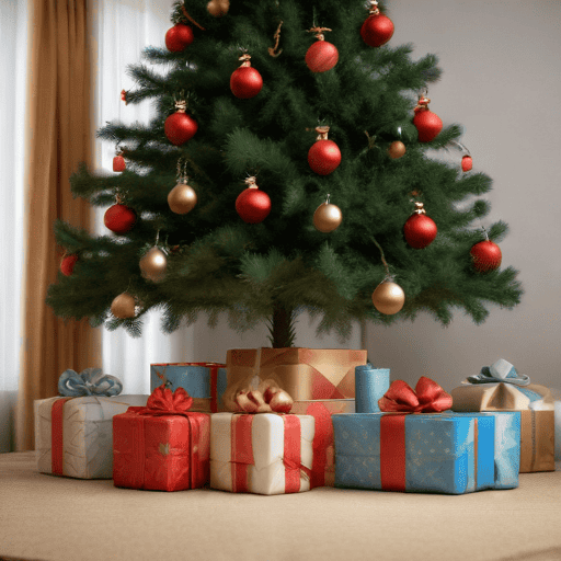 Illustration of Guests gather to enjoy Xmas ‘hits’