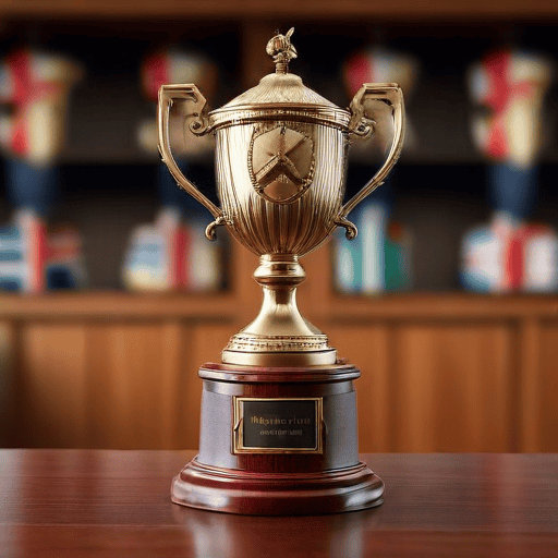 Illustration of Head Girl Shines with Prestigious Principal’s Award