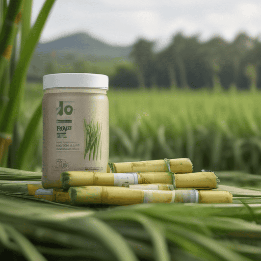 Illustration of Health care plan for cane farmers
