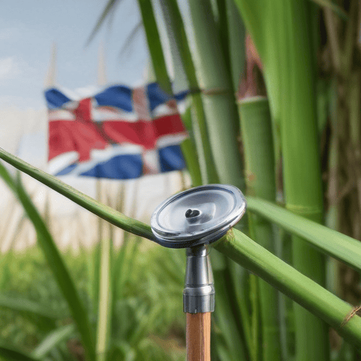 Illustration of Health care plan for cane farmers